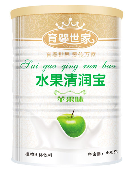 育婴世家苹果味水果清润宝