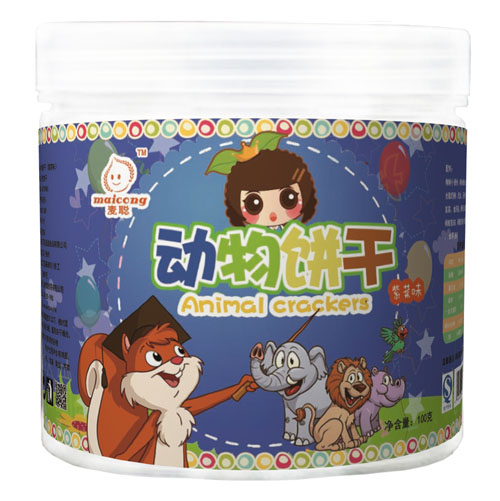 麦聪动物饼干紫菜味