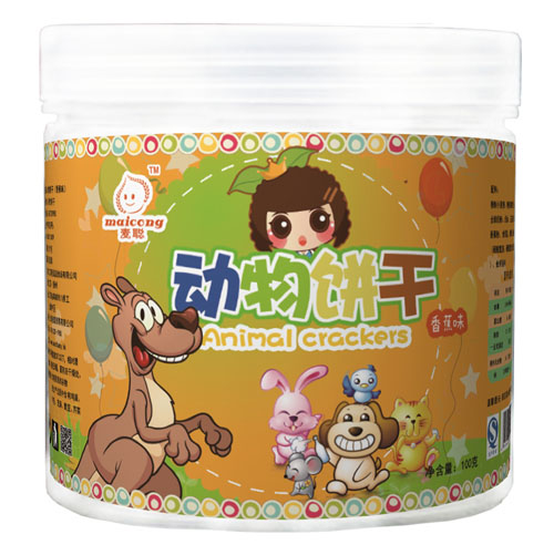 麦聪动物饼干香蕉味