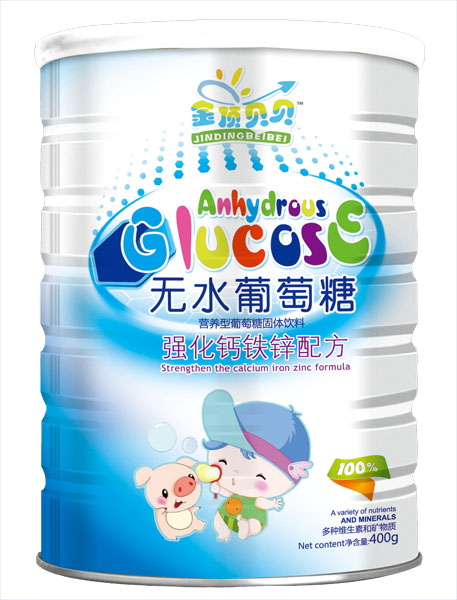 金頂貝貝強化鈣鐵鋅配方無(wú)水葡萄糖聽(tīng)裝