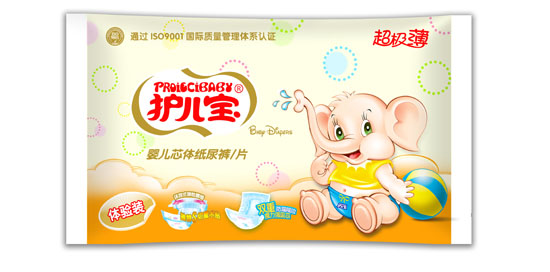 护儿宝舒薄全芯赢纸尿裤/片试用装