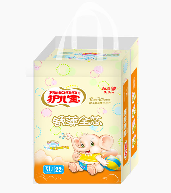 护儿宝舒薄全芯婴儿纸尿裤XL码
