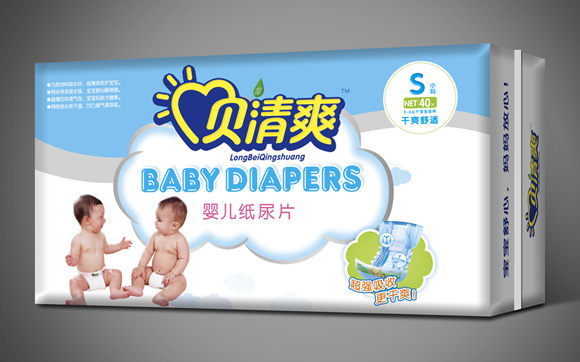 貝清爽紙尿片S