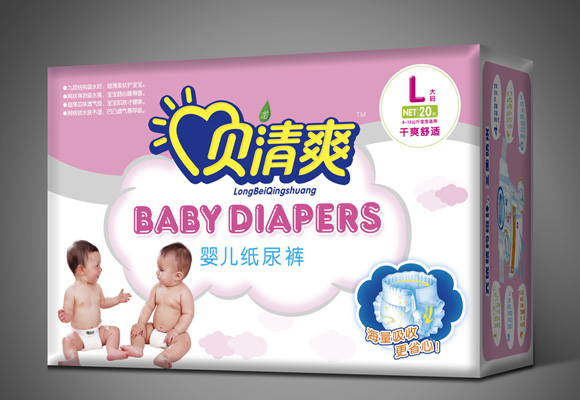 貝清爽紙尿褲L