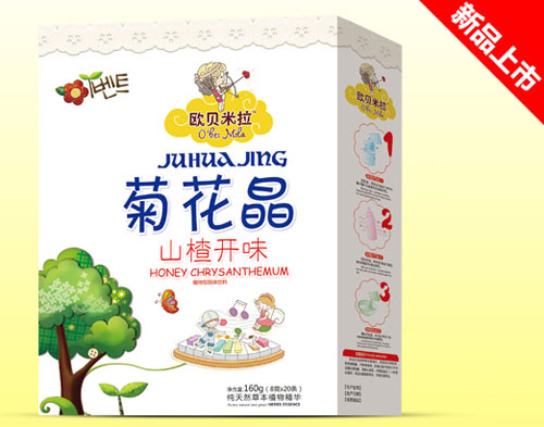 欧贝米拉山楂开味菊花晶盒装