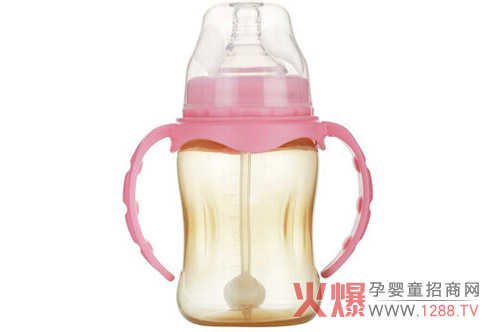 贝婴奇婴儿纳米抗菌奶瓶 轻松杀死650种细菌防