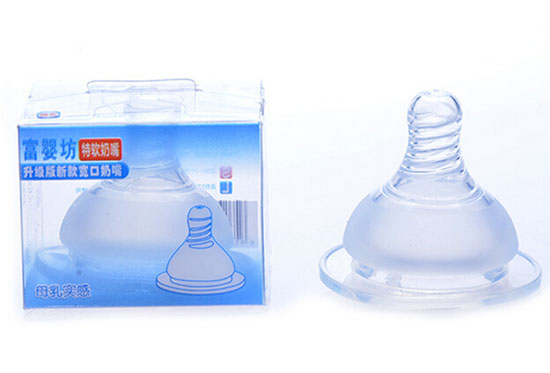 富婴坊母乳实感十字孔宽口径奶嘴