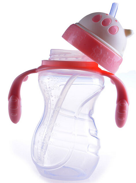 富婴坊宽口径PP材质水杯2