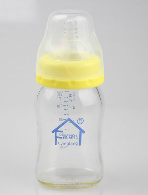 富婴坊防摔金钢石玻璃奶瓶单品