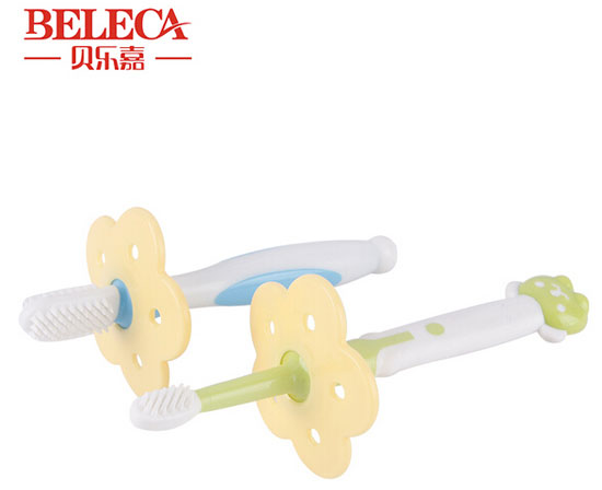 香港贝乐嘉训练乳牙刷防舌苔组合 有效呵护宝