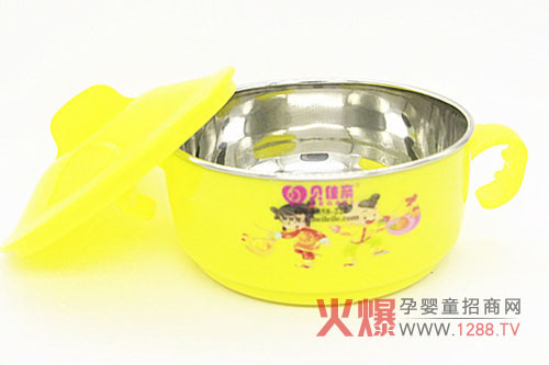 贝佳亲婴儿碗采用顶级304不锈钢经久耐用-产品