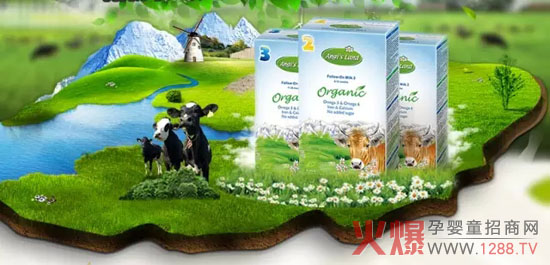 法国安吉兰德有机奶粉 进口乳品业中的白富美