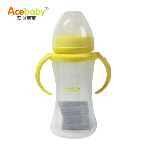 ���ı���300ml�����Զ�˫��PP��ƿ��ɫ�ֱ�