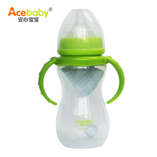 ���ı���270ml����˫���Զ�PP��ƿ��ɫ