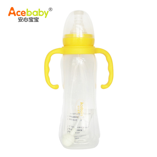 ���ı���270ml��ڷ�Բ��ָ��˫���Զ�PP��ƿ��ɫ