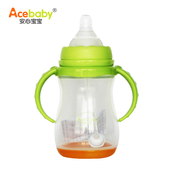 ���ı���250ml����˫���Զ�����PP��ƿ���޸�