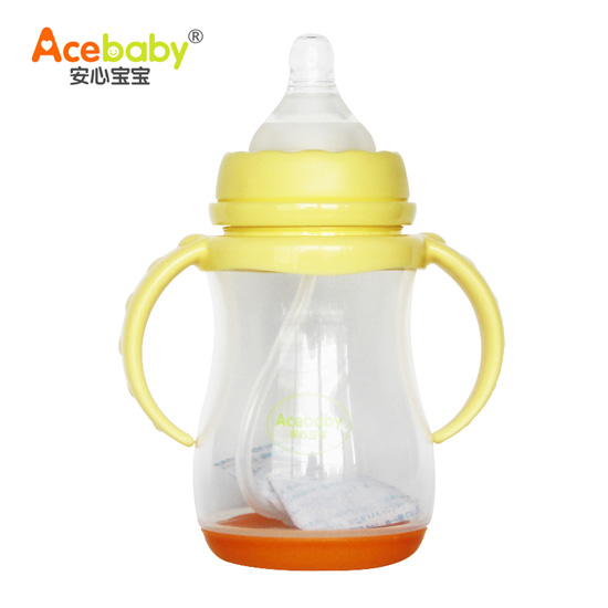 ���ı���250ml����˫���Զ�����PP��ƿ���޸�