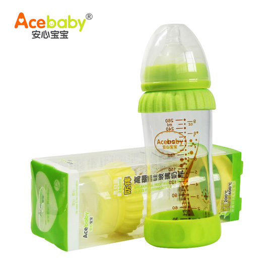 ���ı���260ml����貣����ƿ��ɫ��ɫ��װ