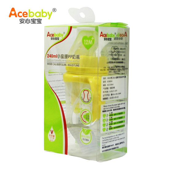 安心宝宝240ml小蛮腰PP奶瓶