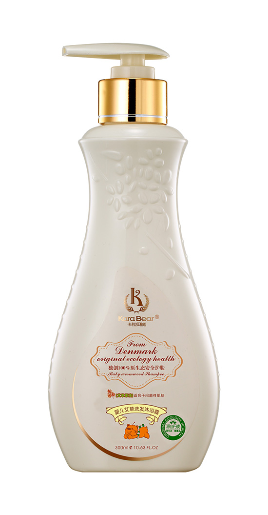 卡拉贝熊300ml婴儿艾草洗发沐浴露