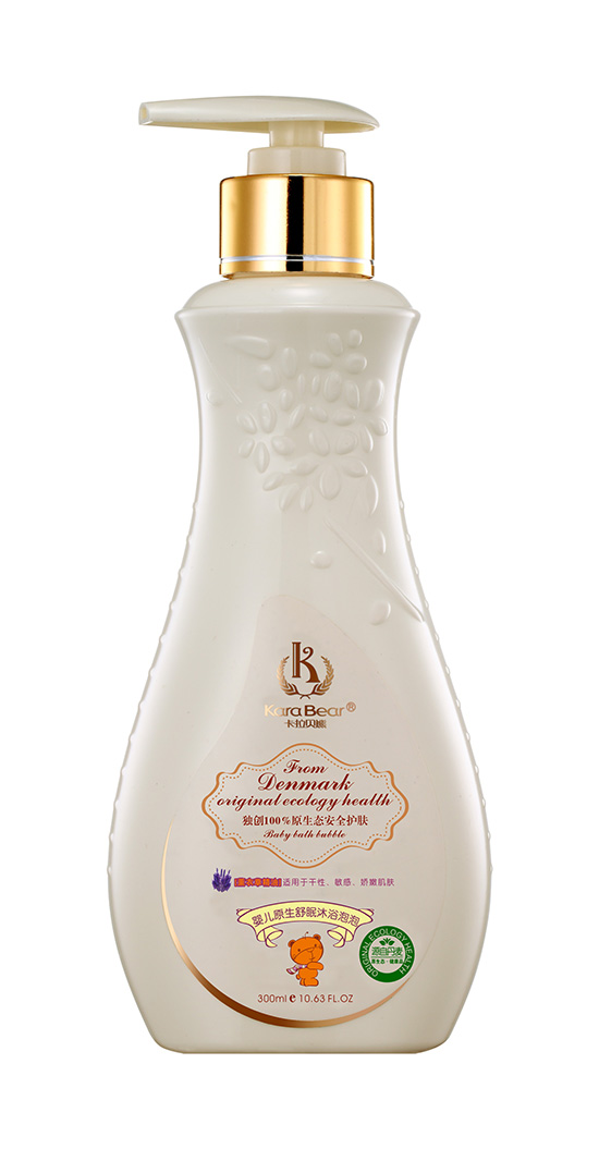 卡拉贝熊300ml婴儿原生舒眠沐浴泡泡
