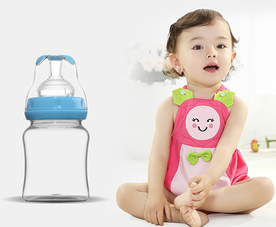 爱弗图西150MLPP宽口奶瓶(湖蓝)