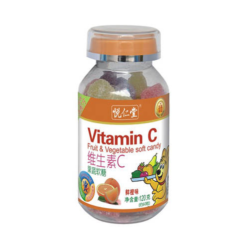 120克悦仁堂维生素C果蔬软糖