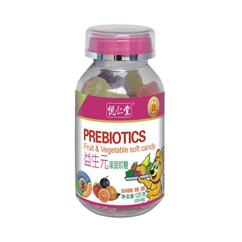 120克悦仁堂益生元果蔬软糖