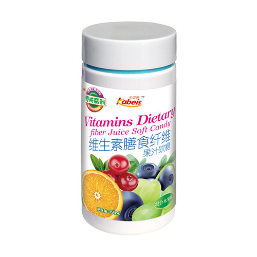 150克卡贝思多维膳食纤维果汁软糖