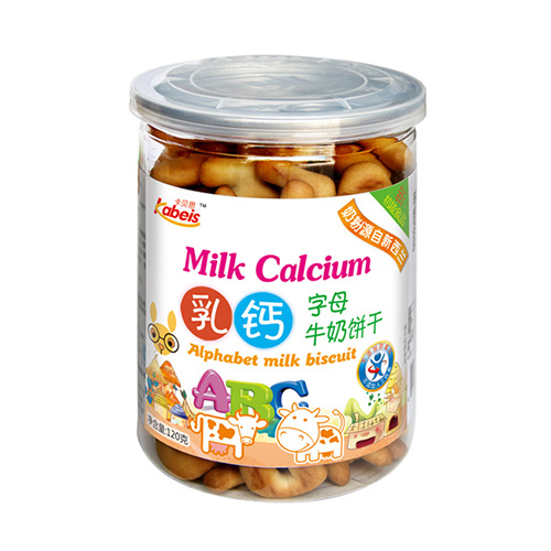 120克卡贝思乳钙字母牛奶饼干