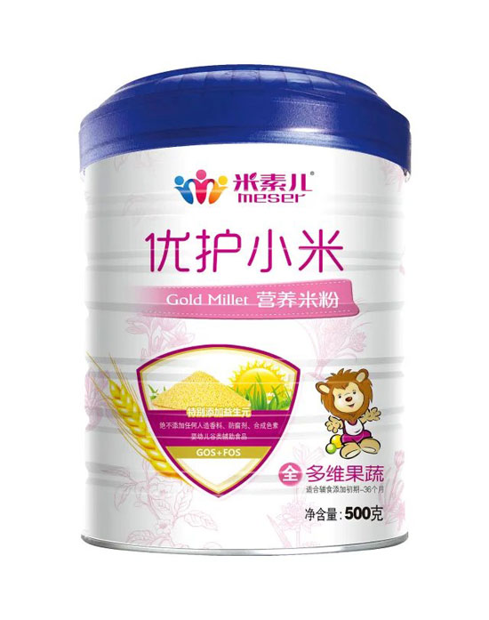 米素兒多維果蔬優(yōu)護小米營(yíng)養米粉