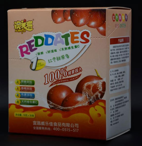 澳美琪鮮果條（紅棗味）