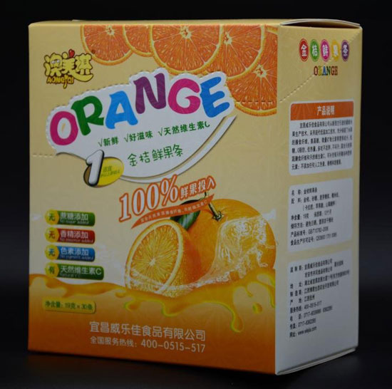 澳美琪鮮果條（金桔味）