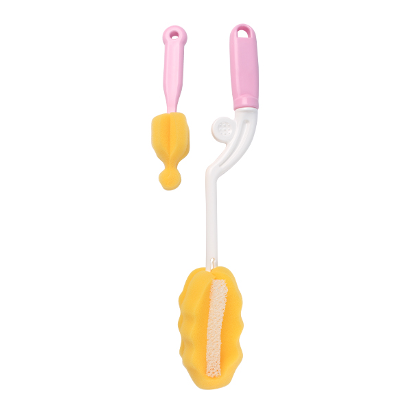 妈咪树海绵头1+1毛刷组