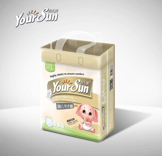 全芯体婴儿学步裤小包装