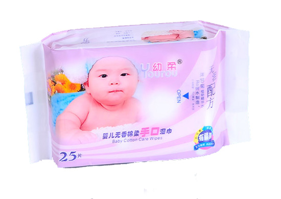 幼柔无香棉柔手口湿巾