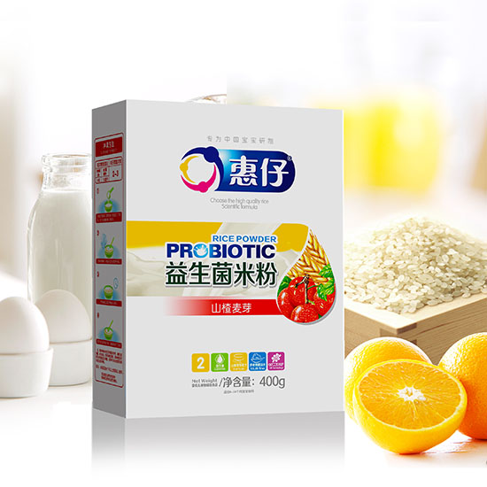 惠仔山楂麦芽益生菌米粉