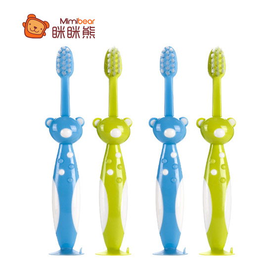 眯眯熊小熊吸盘牙刷