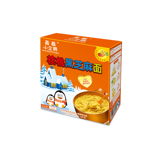 南极小企鹅核桃黑芝麻面