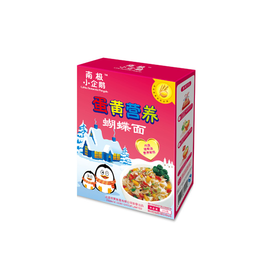 南极小企鹅蛋黄营养蝴蝶面