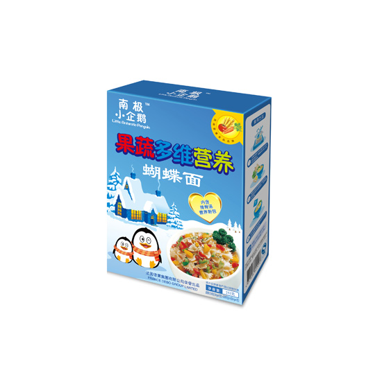 南极小企鹅果蔬多维营养蝴蝶面