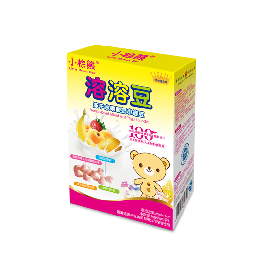 小棕熊芒果草莓溶溶豆-火爆孕婴童招商网