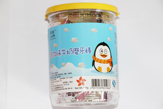 南极小企鹅特浓味牛奶磨牙棒