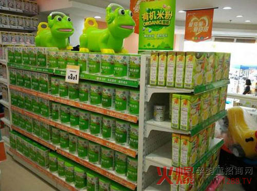 多多呗有机米粉产品终端展示