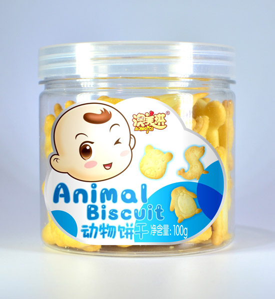 澳美琪動(dòng)物餅干牛奶味
