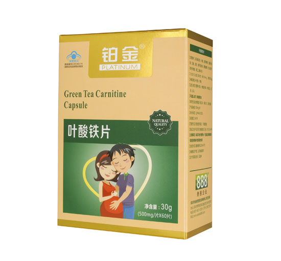 鉑金葉酸鐵片