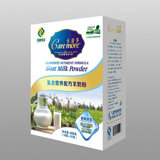 卡倍多成人復合營(yíng)養培養羊奶粉400克盒裝