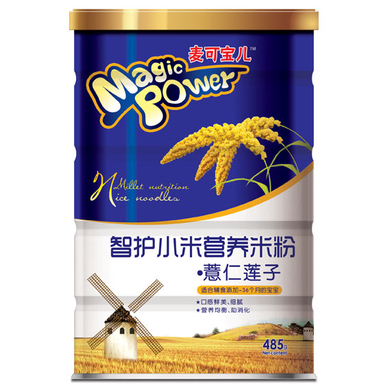 麥可寶兒薏仁蓮子智護小米營(yíng)養米粉