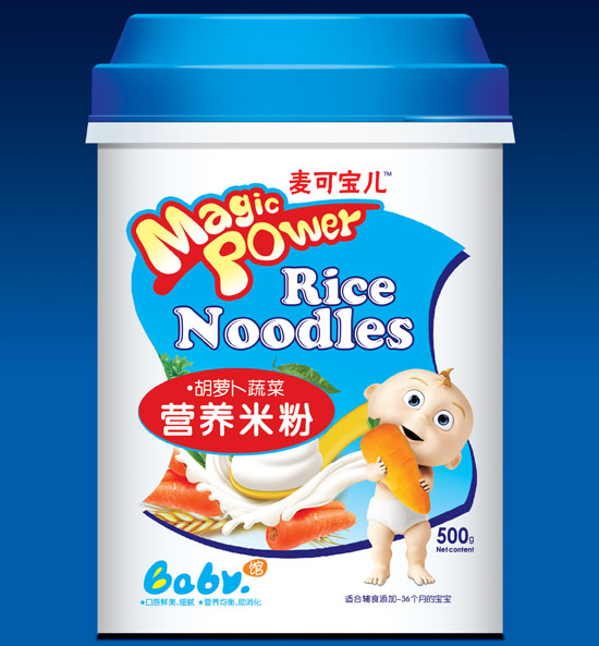 麥可寶兒胡蘿卜蔬菜營(yíng)養配方米粉