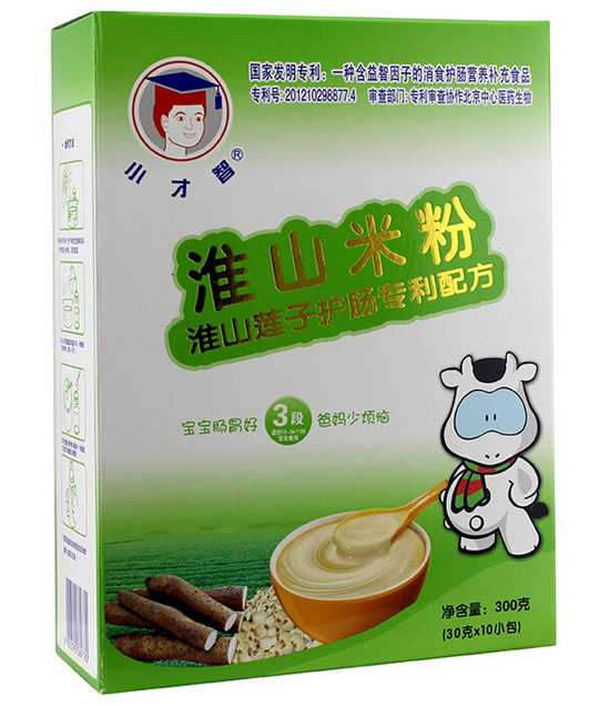小才智淮山莲子护肠专利配方淮山米粉